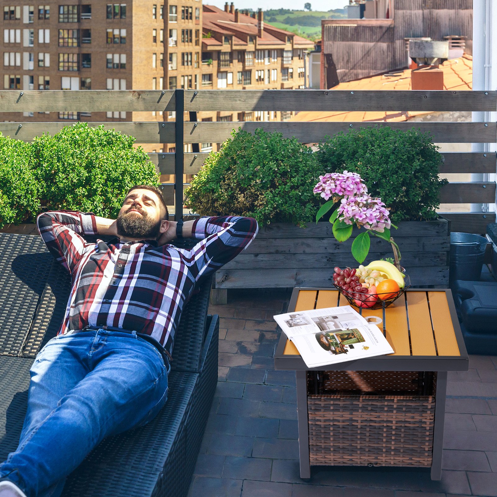 Complete Your Patio with Rattan Bistro & Balcony Sets