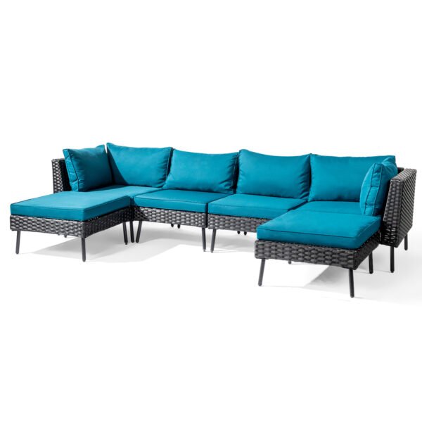 outdoor wicker sectional sofa set